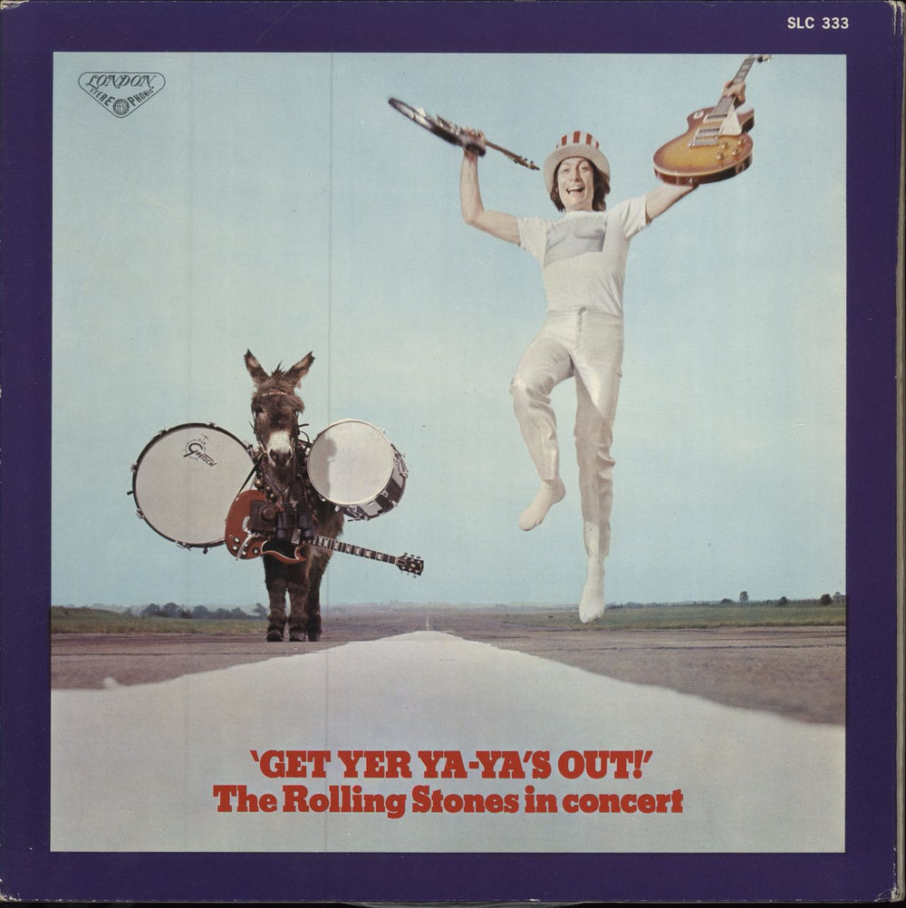 The Rolling Stones Get Yer Ya-Ya's Out Japanese vinyl LP album (LP record) SLC333