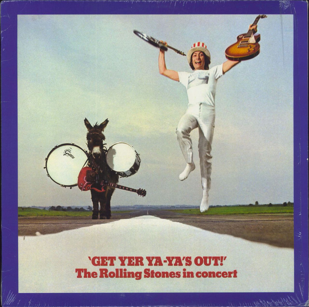 The Rolling Stones Get Yer Ya-Ya's Out - Opened shrink US vinyl LP album (LP record) NPS-5