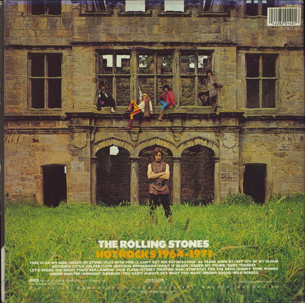 The Rolling Stones Hot Rocks 1964-1971 - stickered US 2-LP vinyl record set (Double LP Album) 042282014016