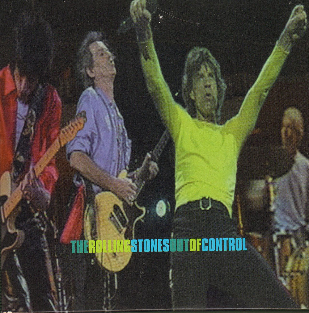 The Rolling Stones Out Of Control - 4-track Promo UK Promo CD single (CD5 / 5") VSCDXJ1700