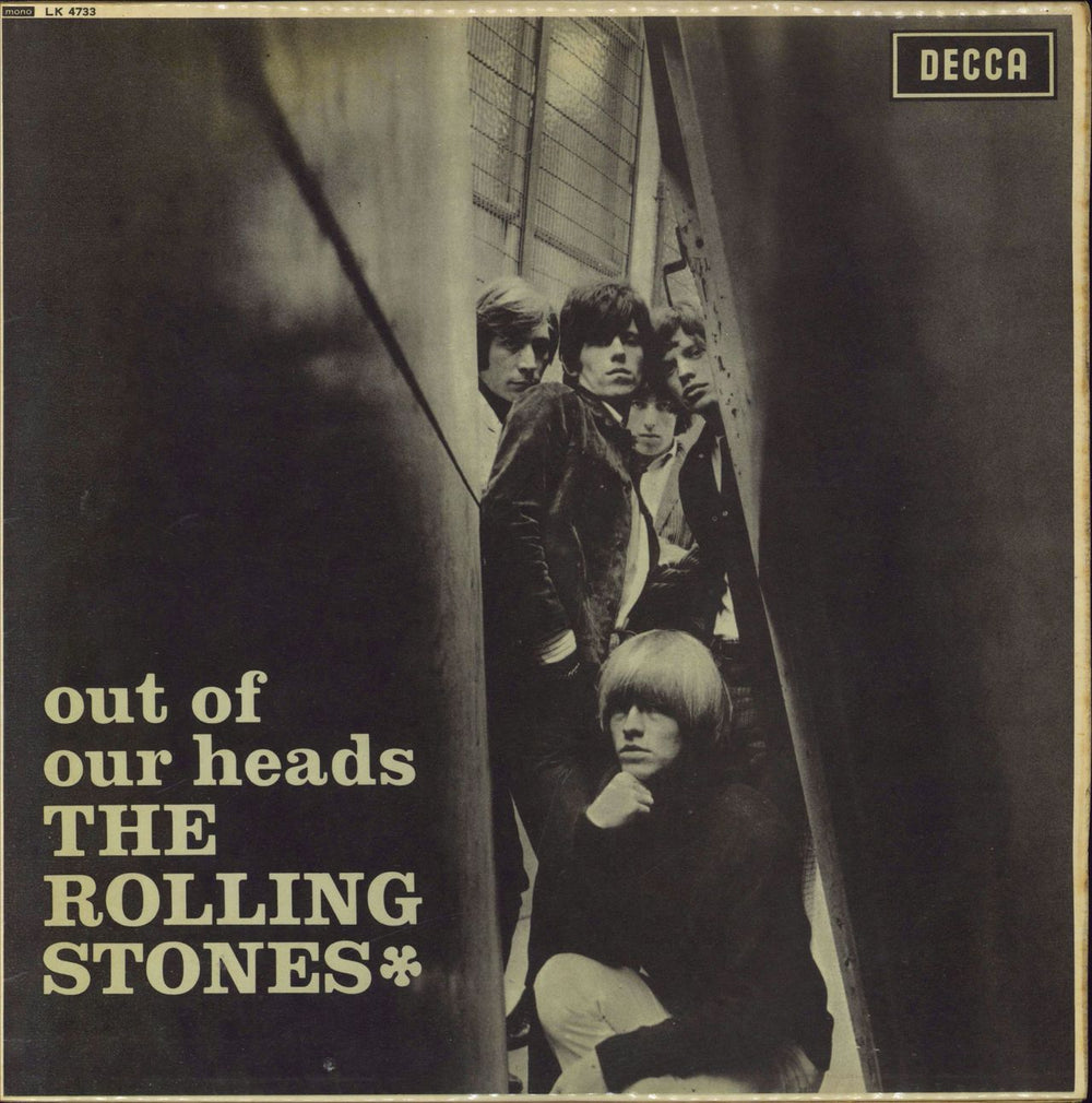 The Rolling Stones Out Of Our Heads - 1st - EX UK vinyl LP album (LP record) LK4733