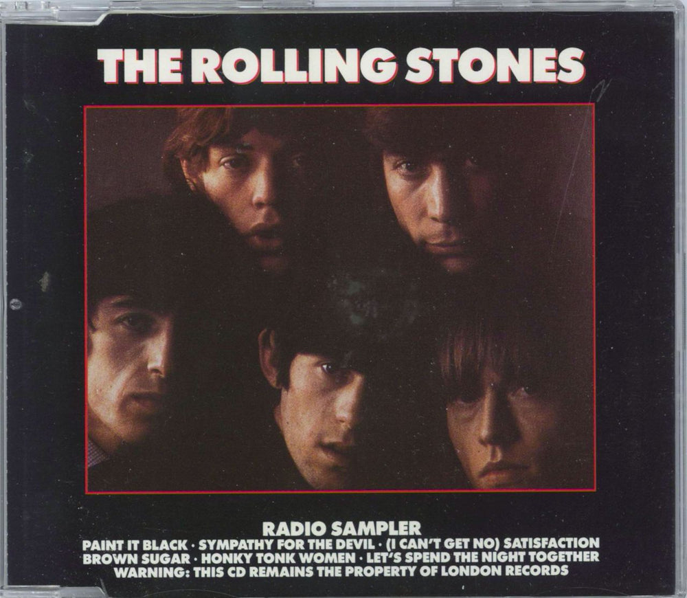 The Rolling Stones Radio Sampler UK Promo CD single (CD5 / 5") RSCD1
