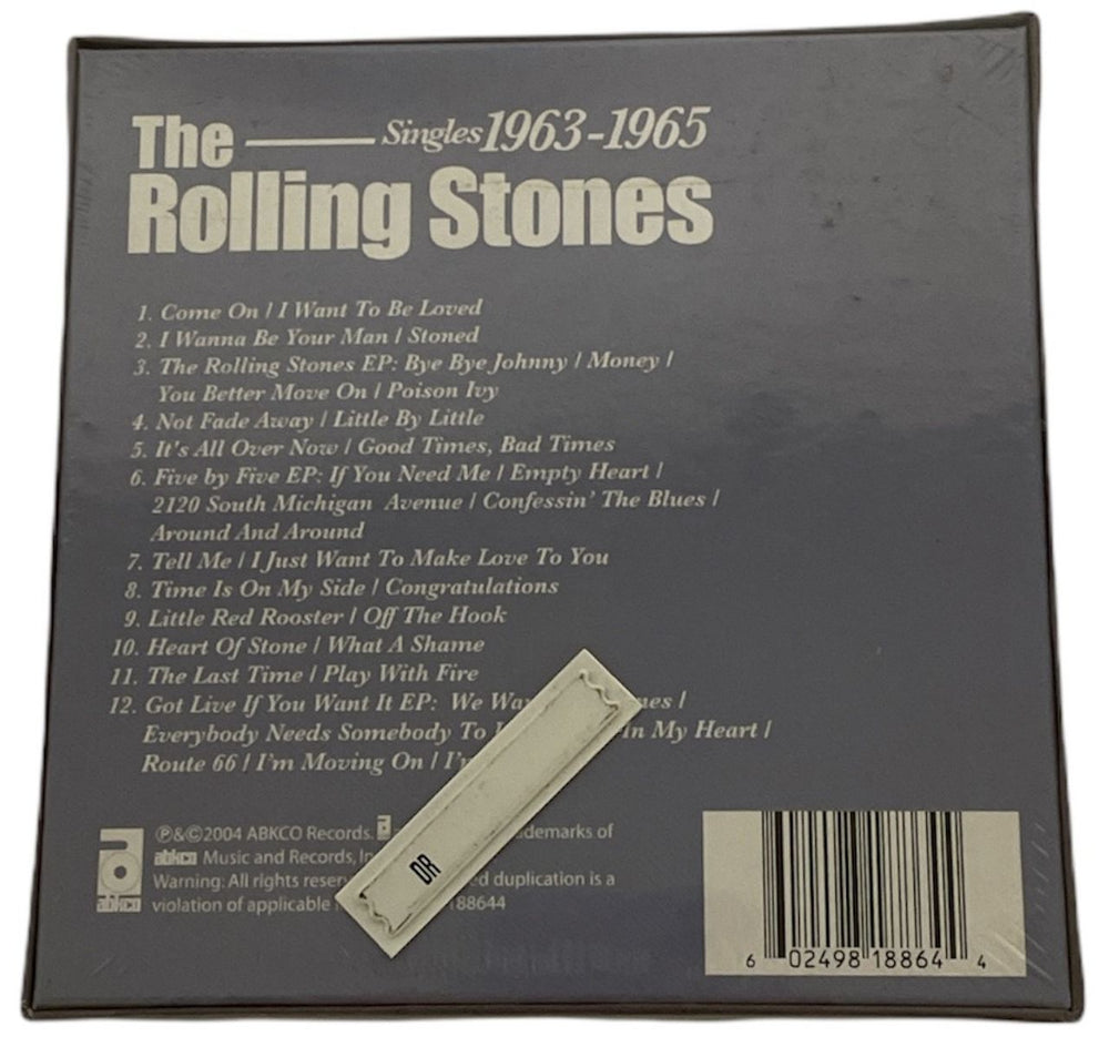 The Rolling Stones Singles 1963-1965 [Volume One] - Sealed UK CD Single Box Set ROLCXSI777182