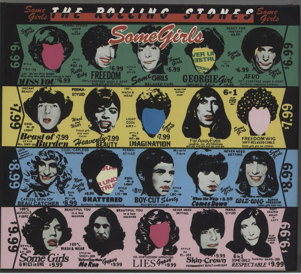 The Rolling Stones Some Girls UK 2 CD album set (Double CD) 278405-5