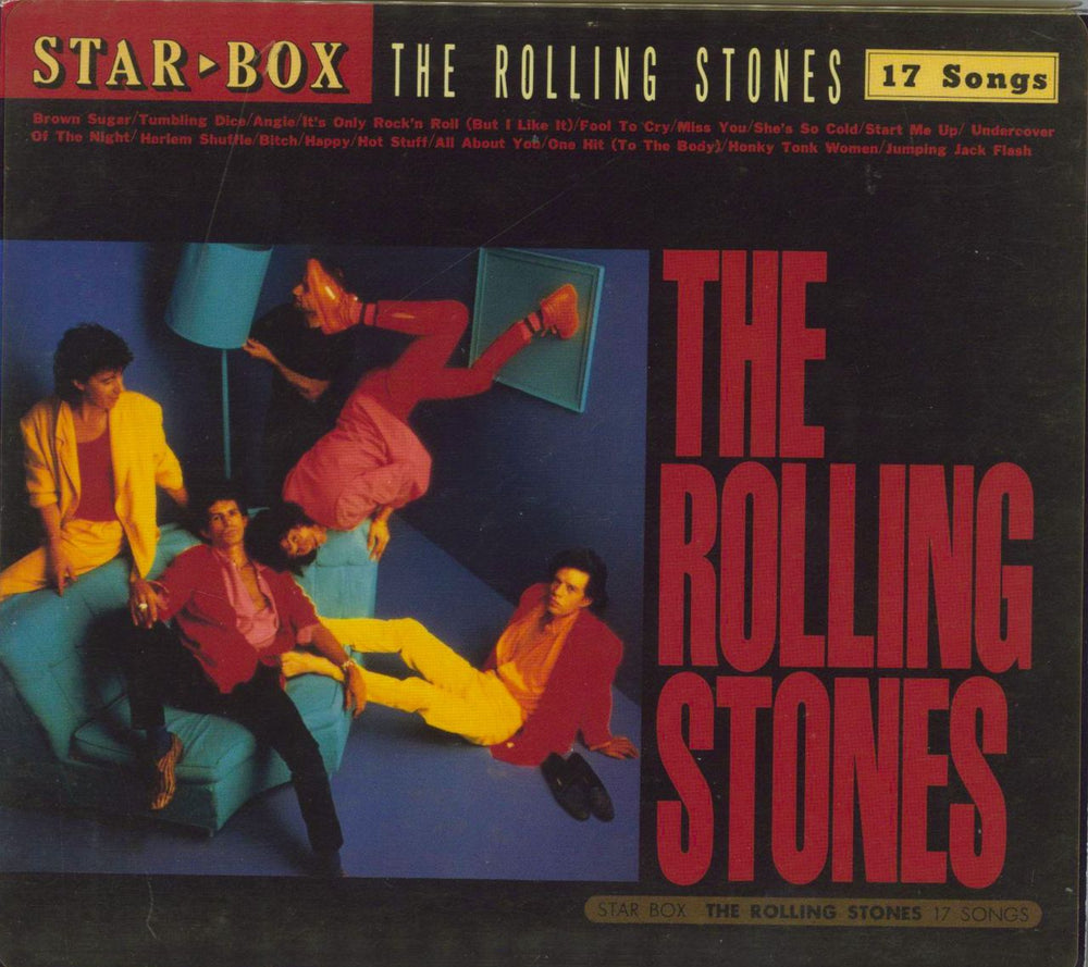 The Rolling Stones Star Box - 1st Issue - Complete Japanese CD album (CDLP) 25DP5500