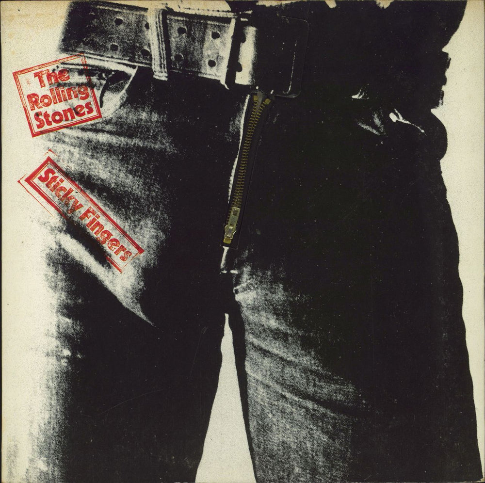 The Rolling Stones Sticky Fingers - Two Diamonds - EX UK vinyl LP album (LP record) COC59100