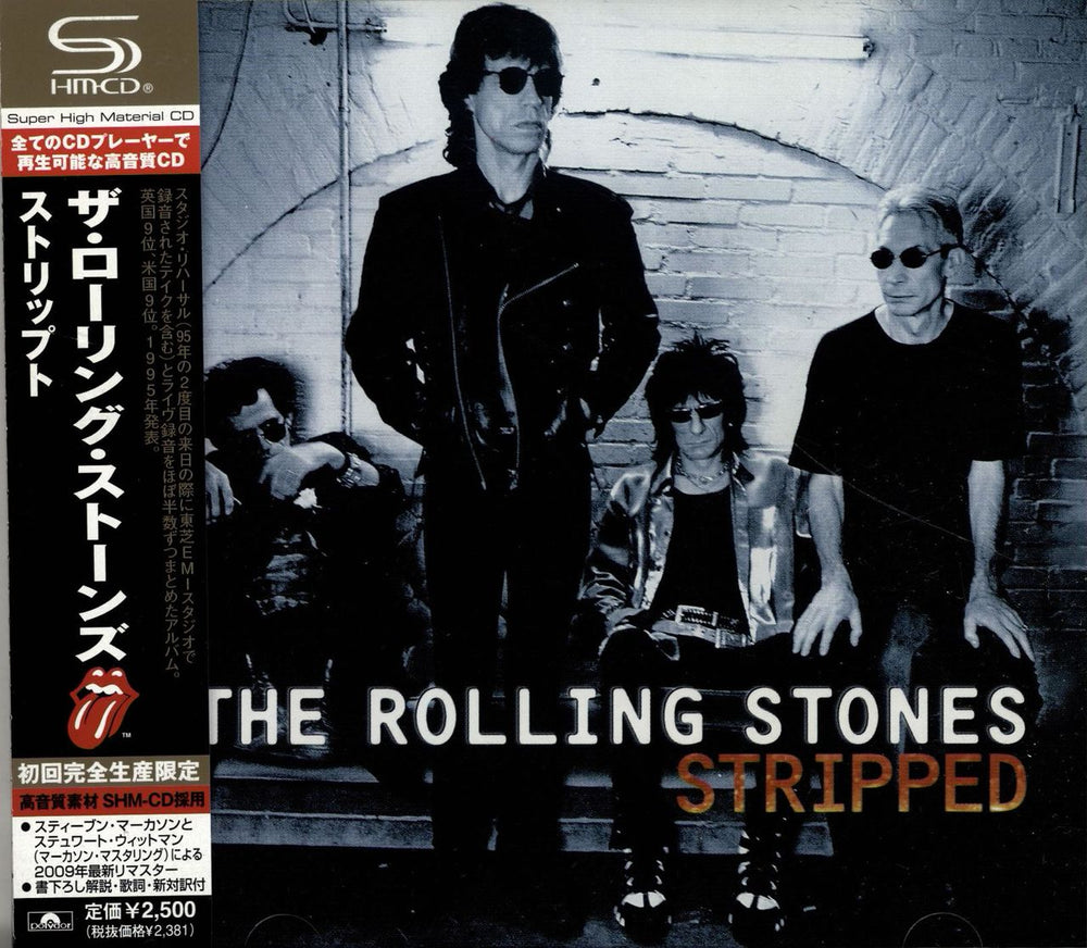 The Rolling Stones Stripped Japanese Promo SHM CD UICY-91504