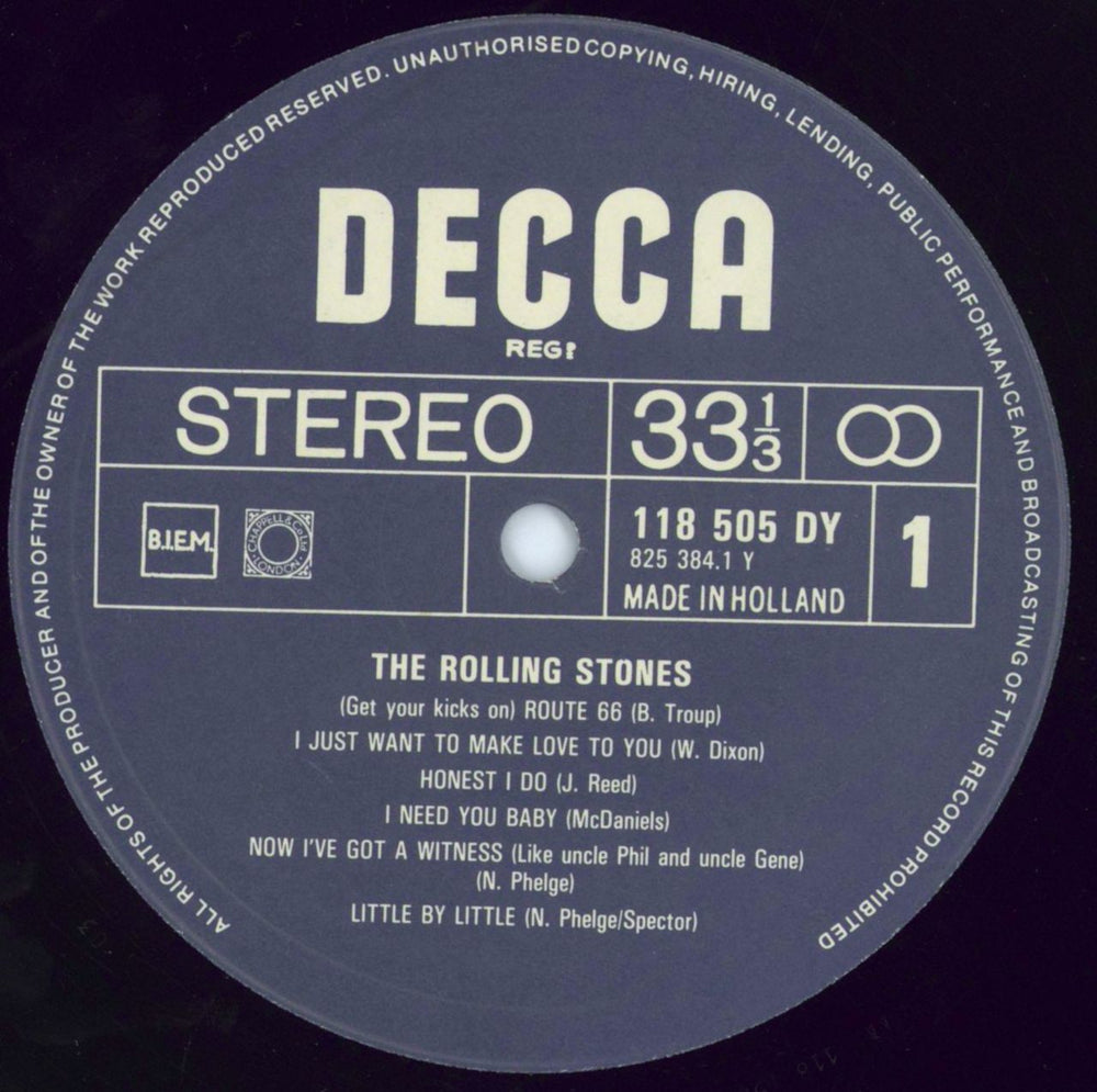 The Rolling Stones The Rolling Stones - Glossy Dutch vinyl LP album (LP record) ROLLPTH232926