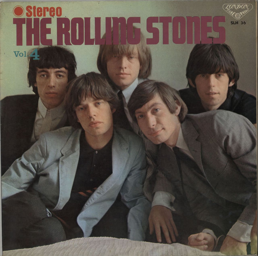 The Rolling Stones The Rolling Stones Vol. 4 Japanese vinyl LP album (LP record) SLH36