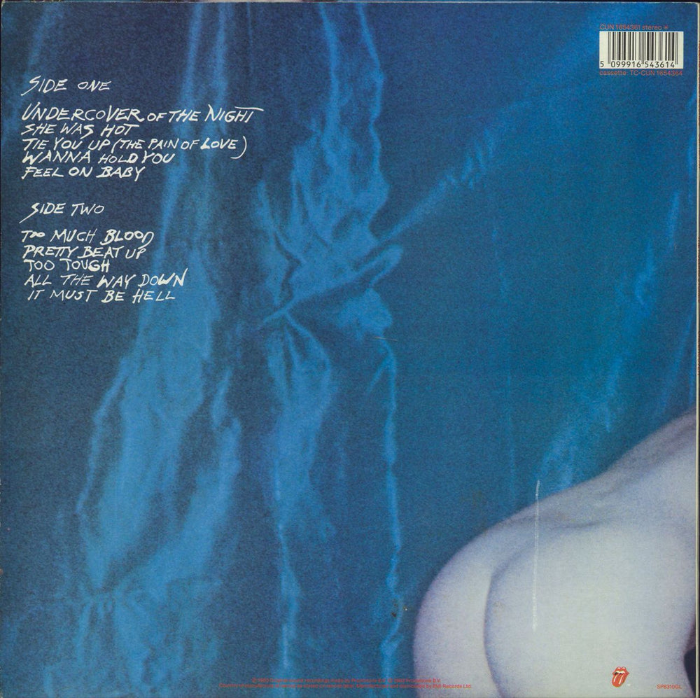 The Rolling Stones Undercover - Complete + Hype Stickered Sleeve UK vinyl LP album (LP record)