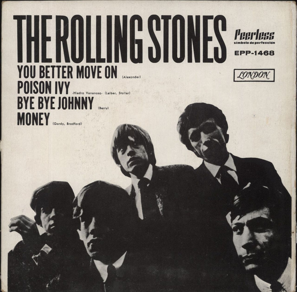 The Rolling Stones You Better Move On EP - 2nd Mexican 7" vinyl single (7 inch record / 45) EPP-1468