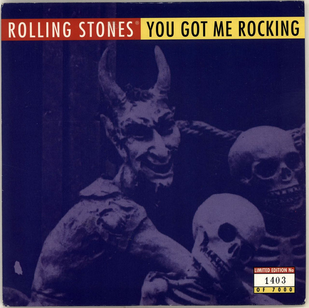 The Rolling Stones You Got Me Rocking - Numbered UK 7" vinyl single (7 inch record / 45) VS1518