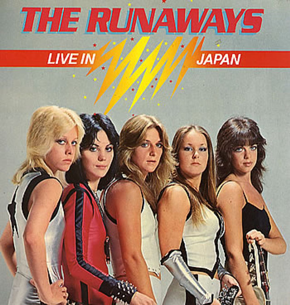 The Runaways Live In Japan + Booklet Dutch vinyl LP album (LP record) 6338833