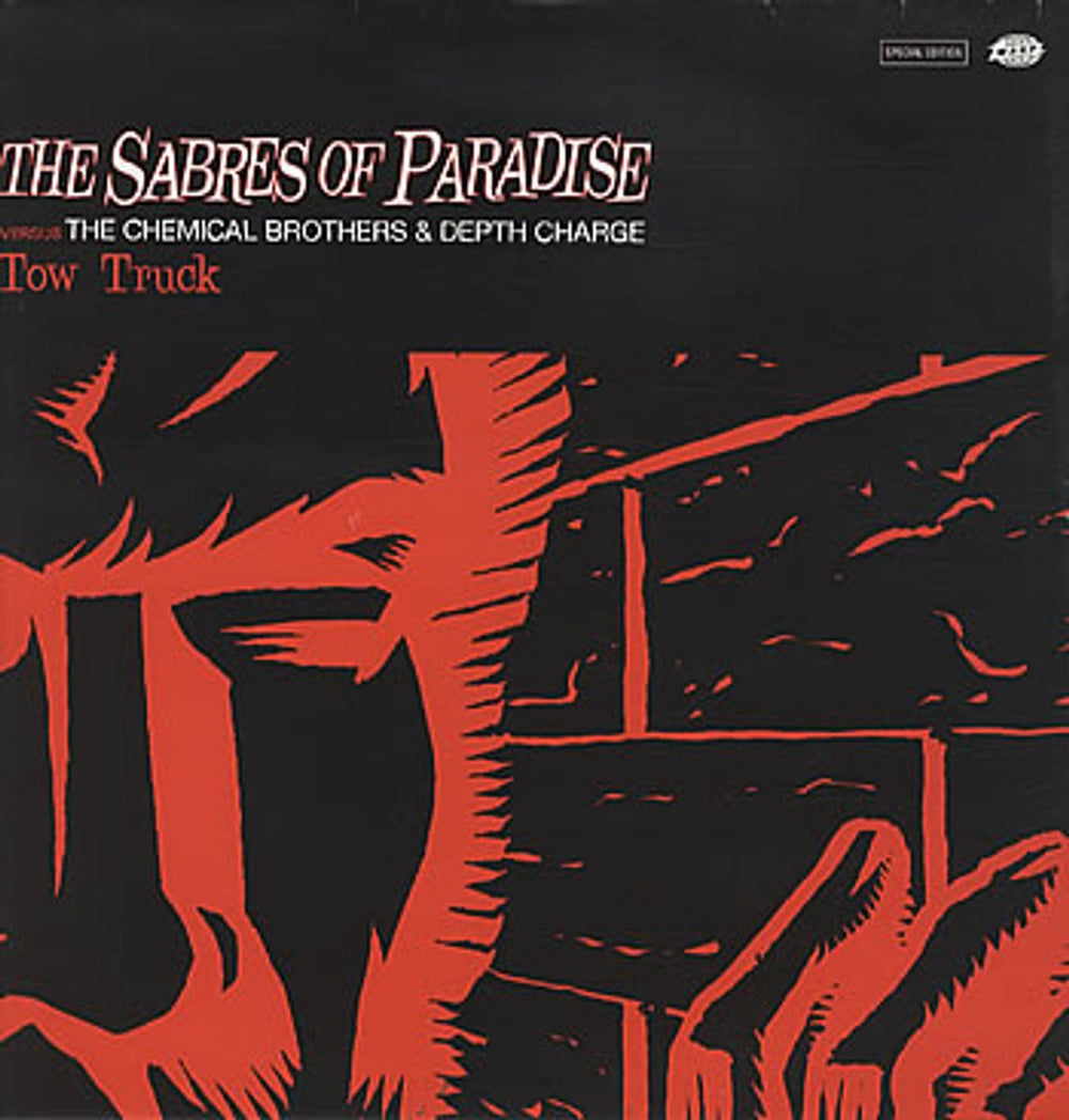 The Sabres Of Paradise Tow Truck - Ex UK 12" vinyl single (12 inch record / Maxi-single) WAP62