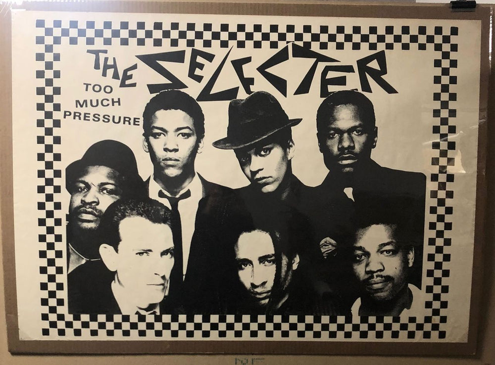 The Selecter Too Much Pressure UK Promo poster 38" X 27" POSTER