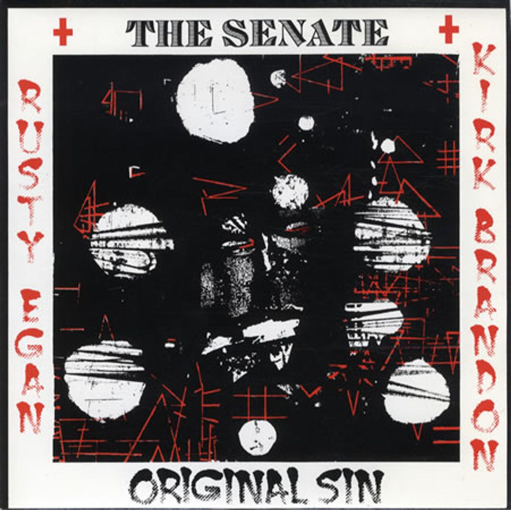 The Senate (80s) Original Sin/ Westworld UK 7" vinyl single (7 inch record / 45) BRR7