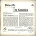 The Shadows Dance On EP UK 7" vinyl single (7 inch record / 45)