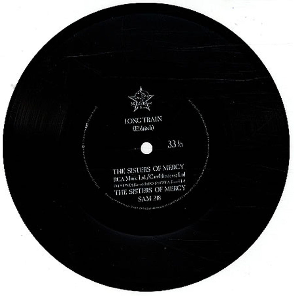 The Sisters Of Mercy Walk Away - P/S + Flexi UK 12" vinyl single (12 inch record / Maxi-single) SOM12WA21010