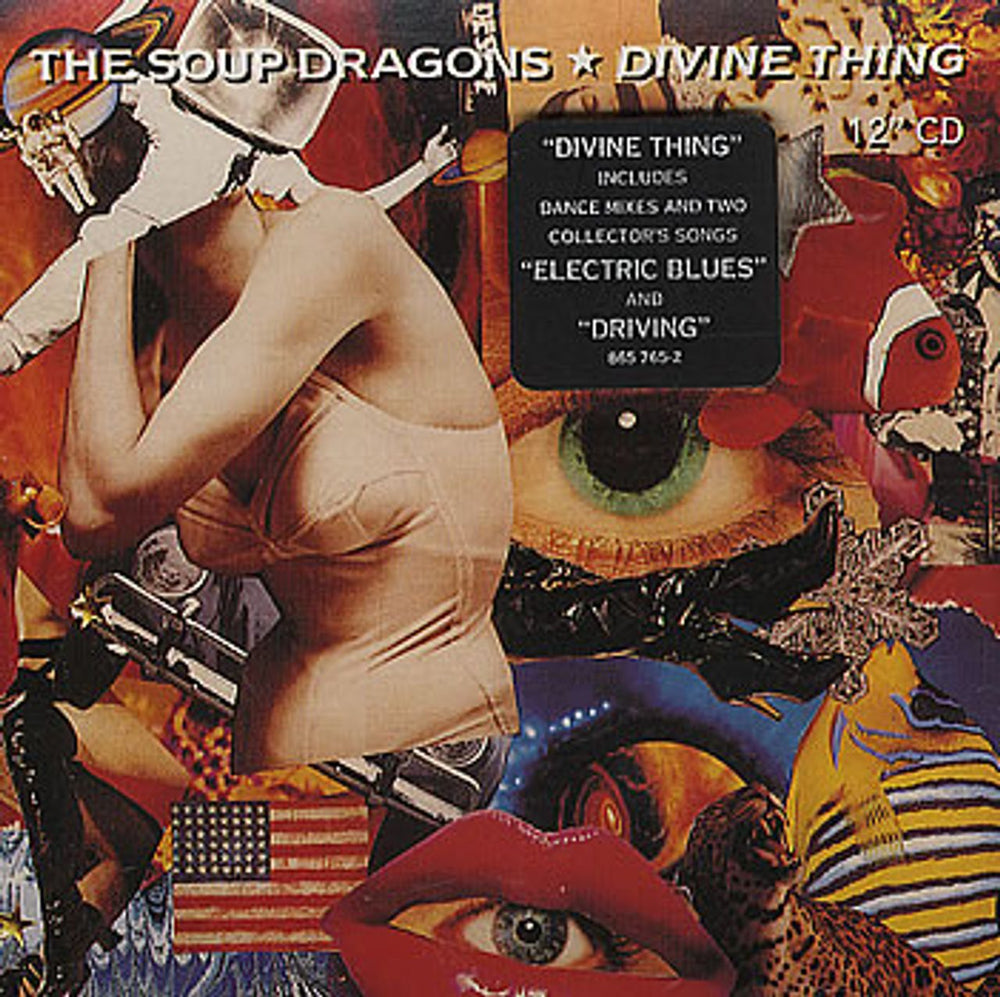 The Soup Dragons Divine Thing US CD single (CD5 / 5") 865765-2