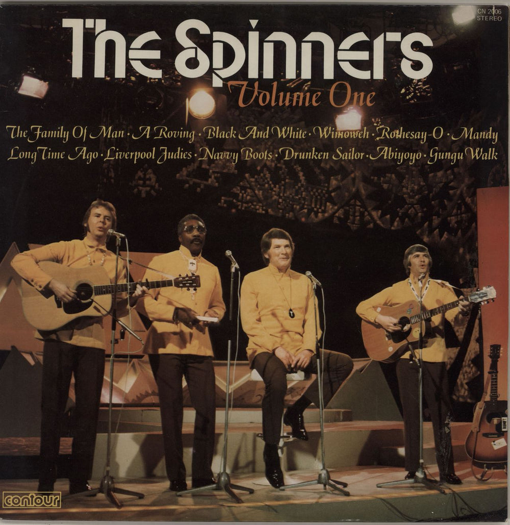 The Spinners The Spinners - Volume 1 UK vinyl LP album (LP record) CN2006