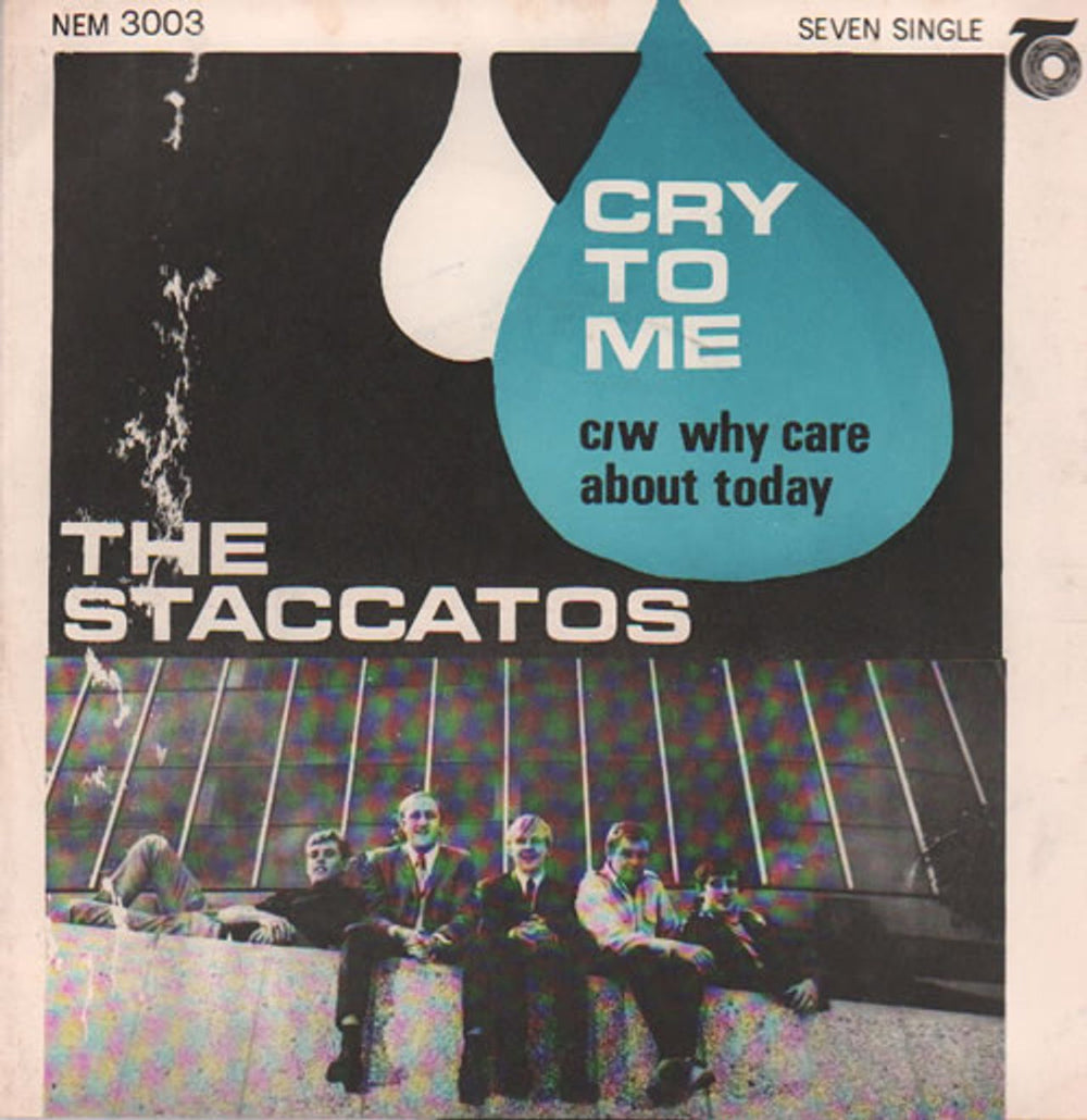 The Staccatos Cry To Me South African 7" vinyl single (7 inch record / 45) NEM3003