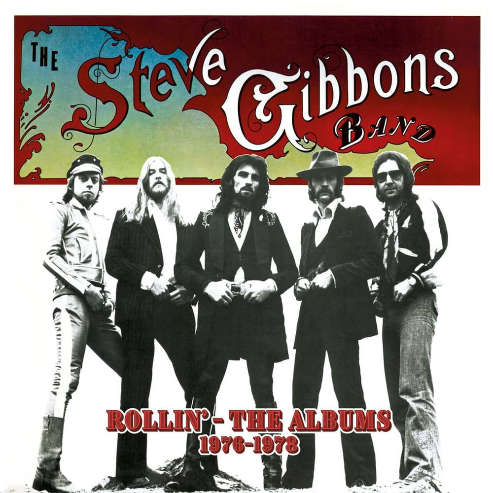 The Steve Gibbons Band Rollin' (The Albums 1976-1978) - Sealed UK CD Album Box Set ECLEC52784