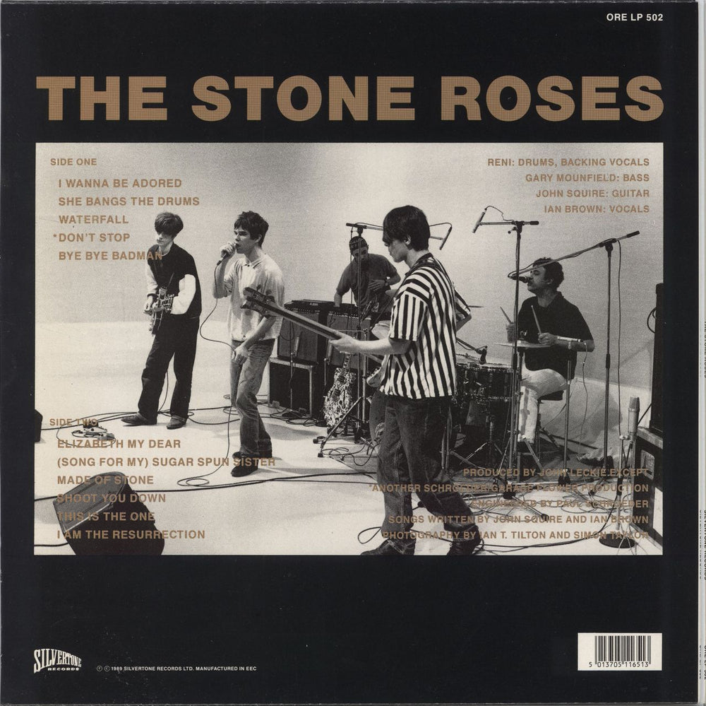 The Stone Roses The Stone Roses - 2nd UK vinyl LP album (LP record) 5013705116513