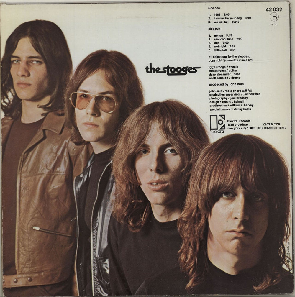 The Stooges The Stooges - Butterfly French vinyl LP album (LP record)