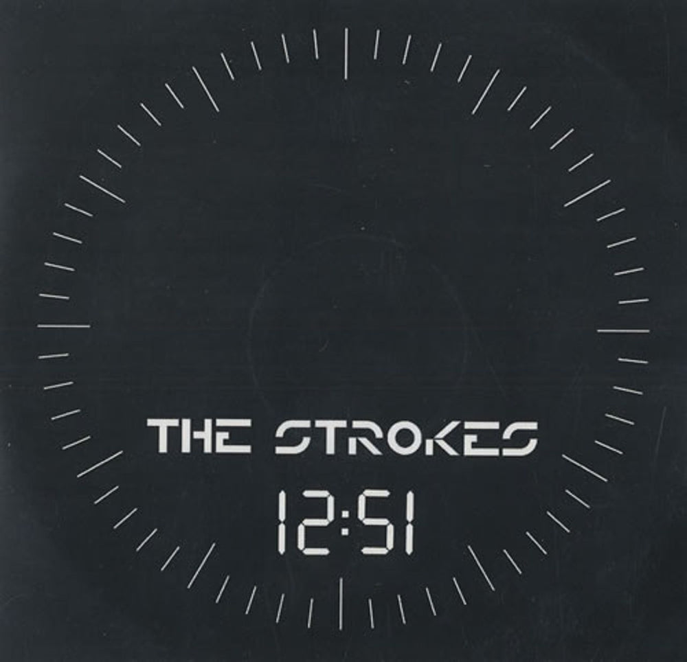 The Strokes 12:51 UK Promo CD-R acetate CD-R ACETATE