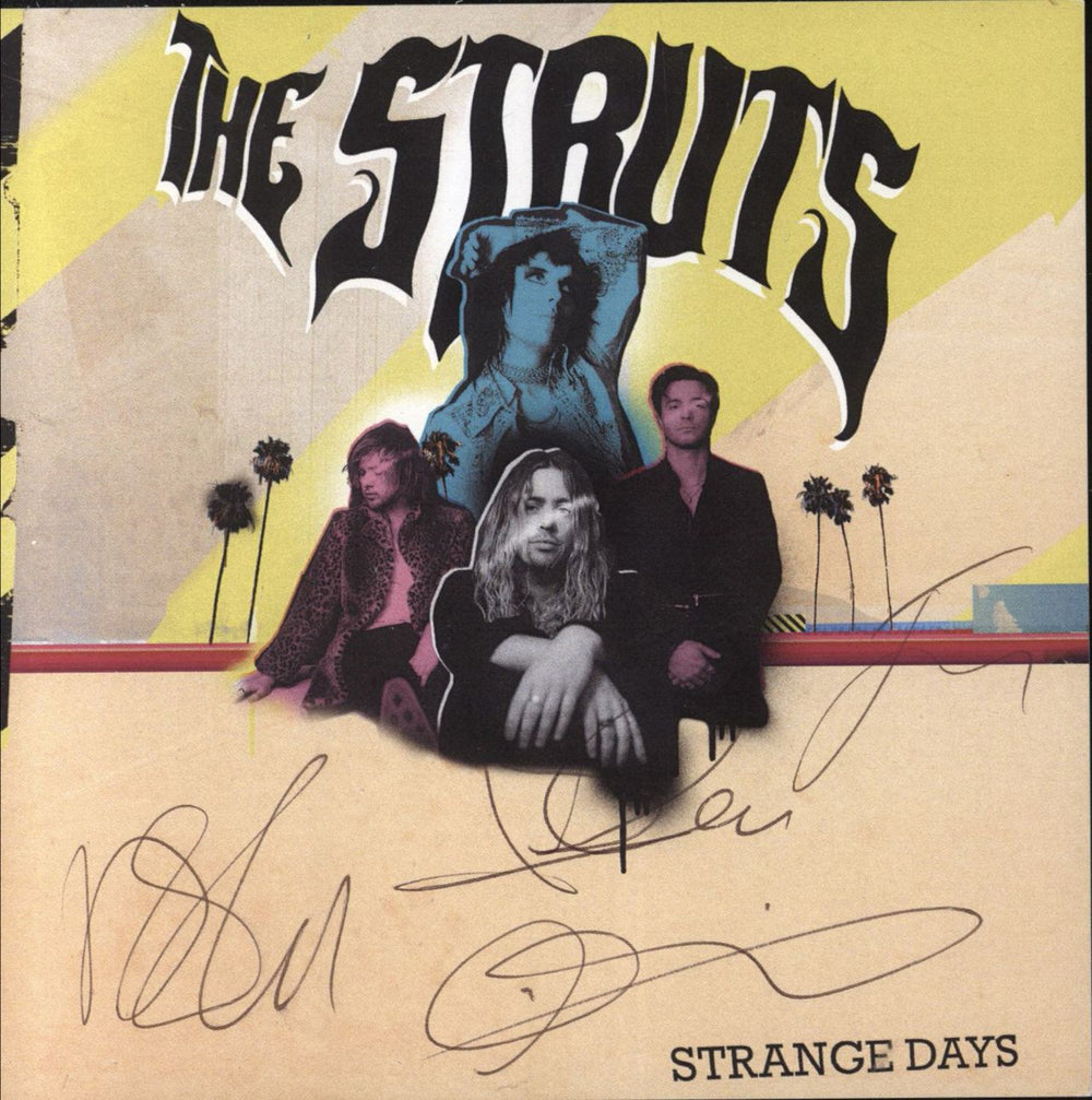 The Struts Strange Days - Autographed UK CD album (CDLP) Z0LCDST823005