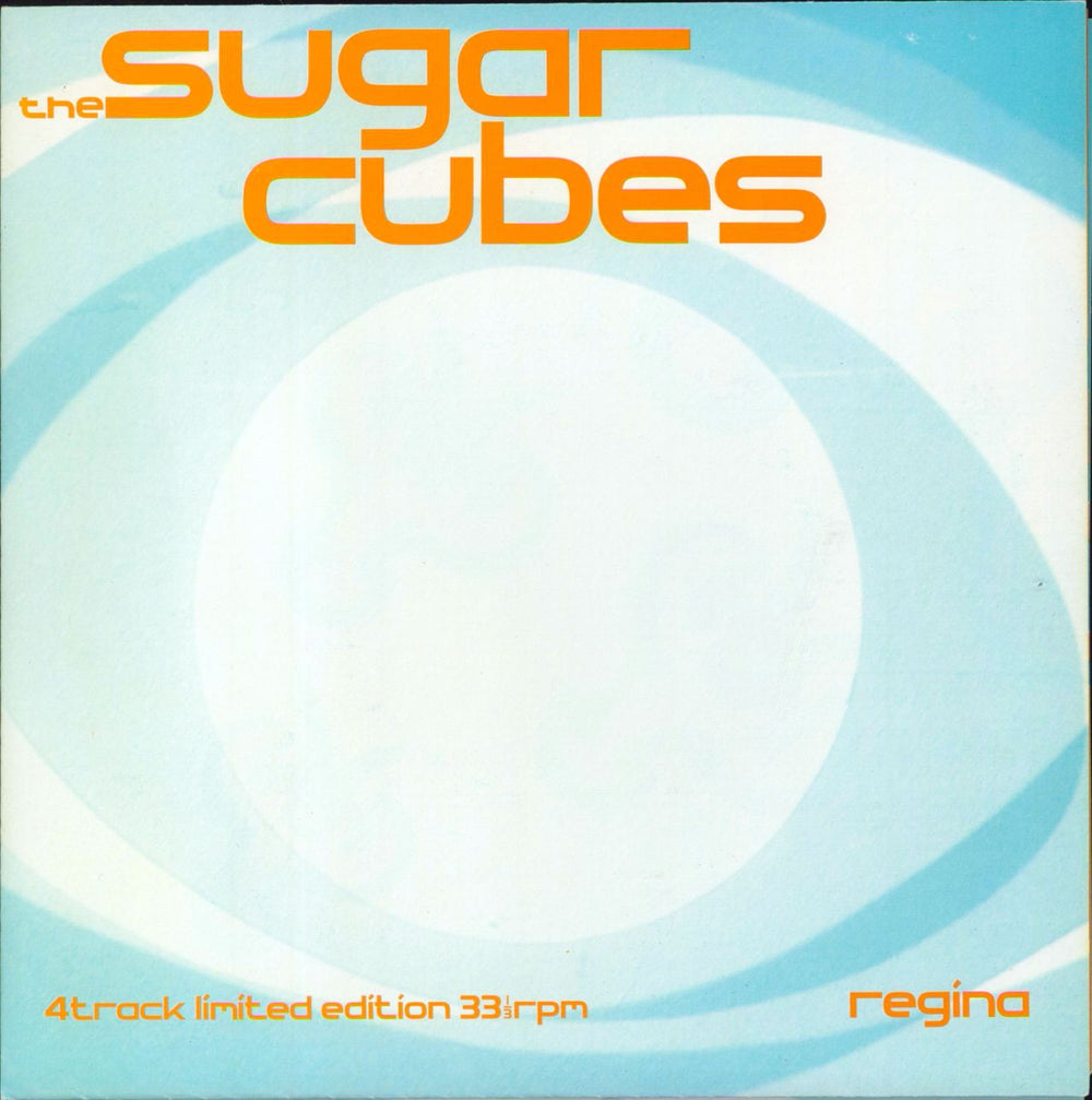 The Sugarcubes Regina - Poster Sleeve UK 7" vinyl single (7 inch record / 45) 26TP7L