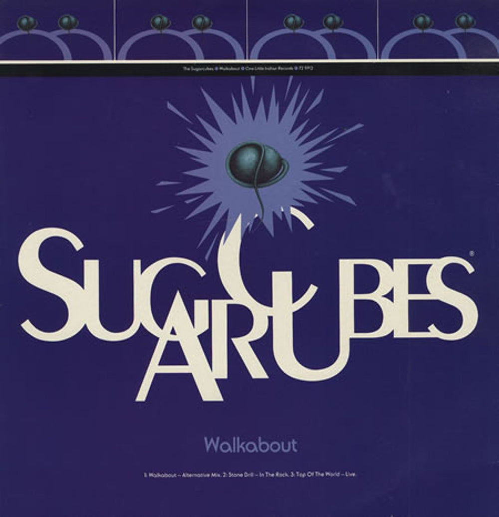 The Sugarcubes Walkabout UK 12" vinyl single (12 inch record / Maxi-single) 72TP12