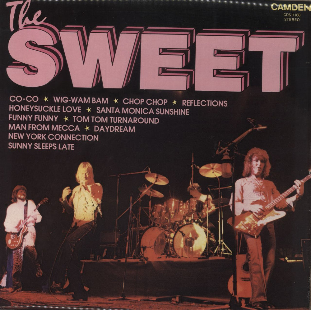 The Sweet The Sweet UK vinyl LP album (LP record) CDS1168