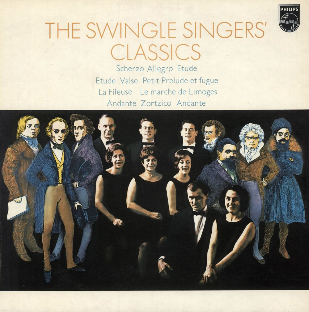 The Swingle Singers The Swingle Singers' Classics - Autographed UK vinyl LP album (LP record) 6850008