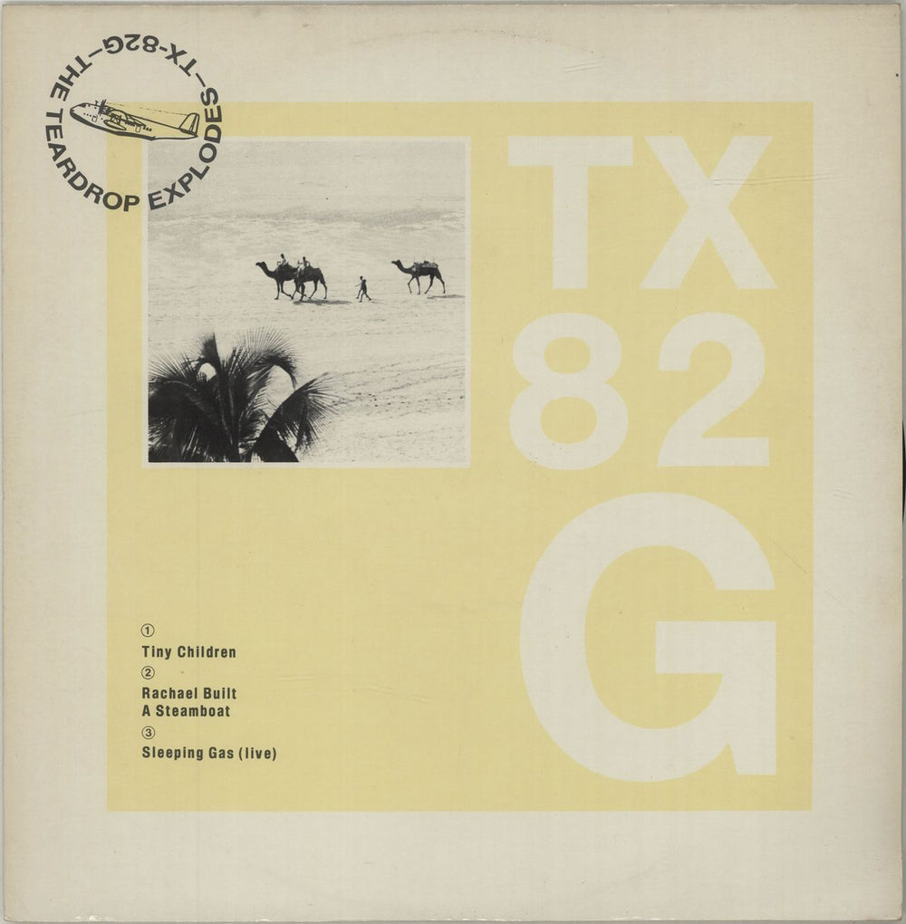 The Teardrop Explodes Tiny Children UK 12" vinyl single (12 inch record / Maxi-single) TEAR712