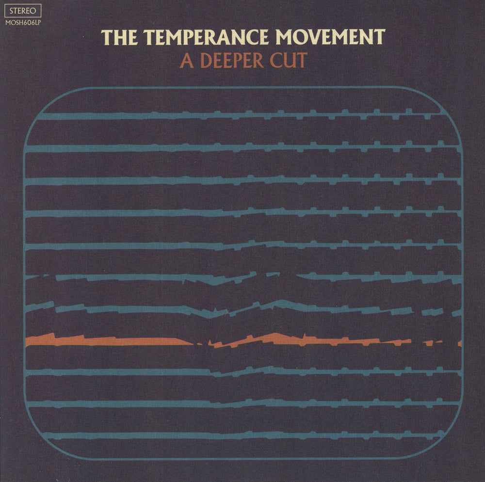 The Temperance Movement A Deeper Cut - Orange Vinyl UK vinyl LP album (LP record) MOSH606LP