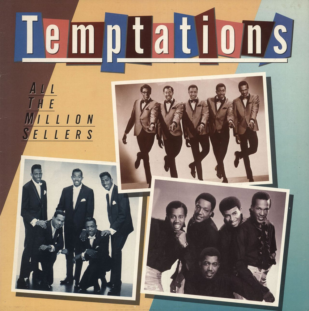 The Temptations All The Million Sellers UK vinyl LP album (LP record) STMS5053