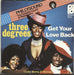 The Three Degrees Get Your Love Back German 7" vinyl single (7 inch record / 45) PIR2737