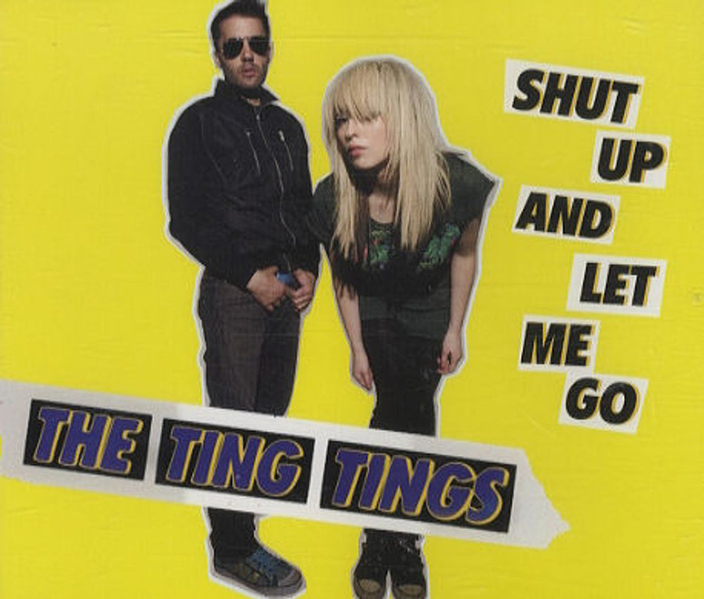 The Ting Tings Shut Up And Let Me Go US Promo CD-R acetate CDR ACETATE