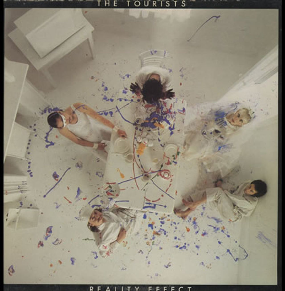 The Tourists Reality Effect UK vinyl LP album (LP record) LOGO1019