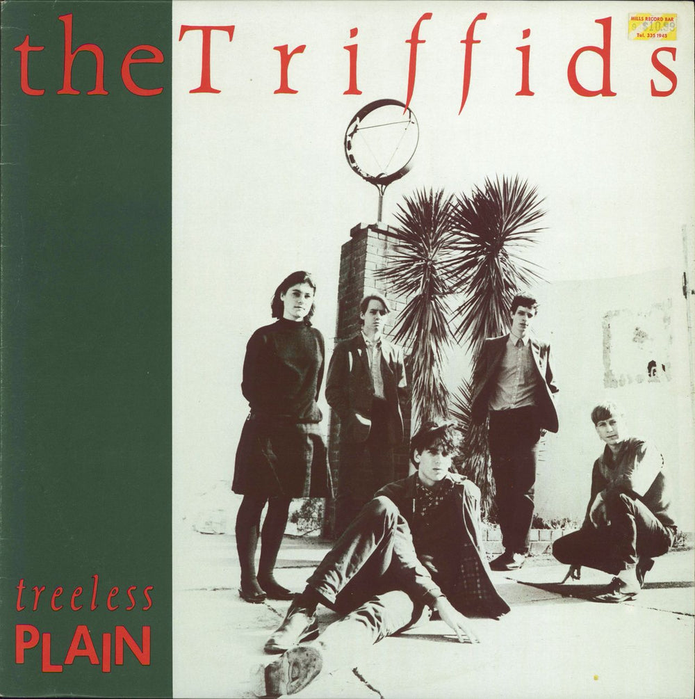 The Triffids (80s) Treeless Plain Australian vinyl LP album (LP record) HOT1003