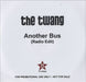 The Twang Another Bus UK Promo CD-R acetate CD-R ACETATE