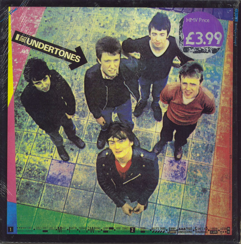 The Undertones The Undertones UK vinyl LP album (LP record) FA3188