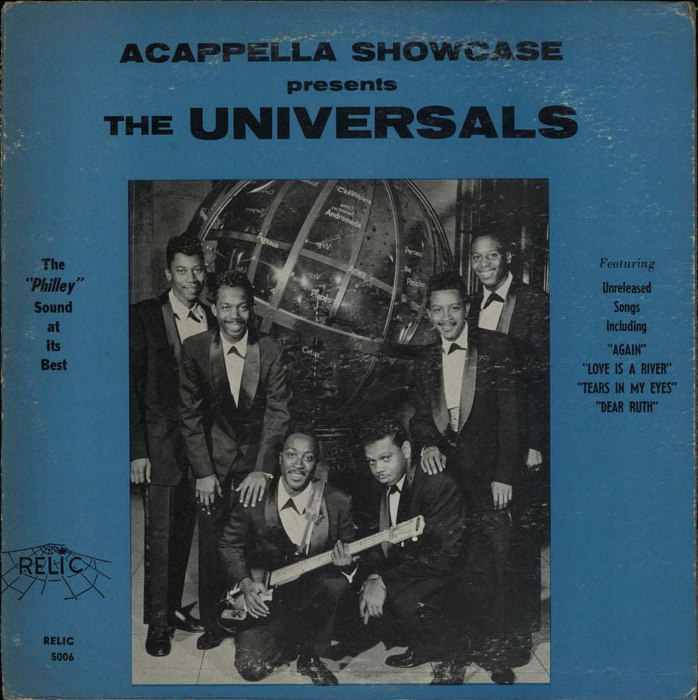 The Universals Acapella Showcase US vinyl LP album (LP record) 5006