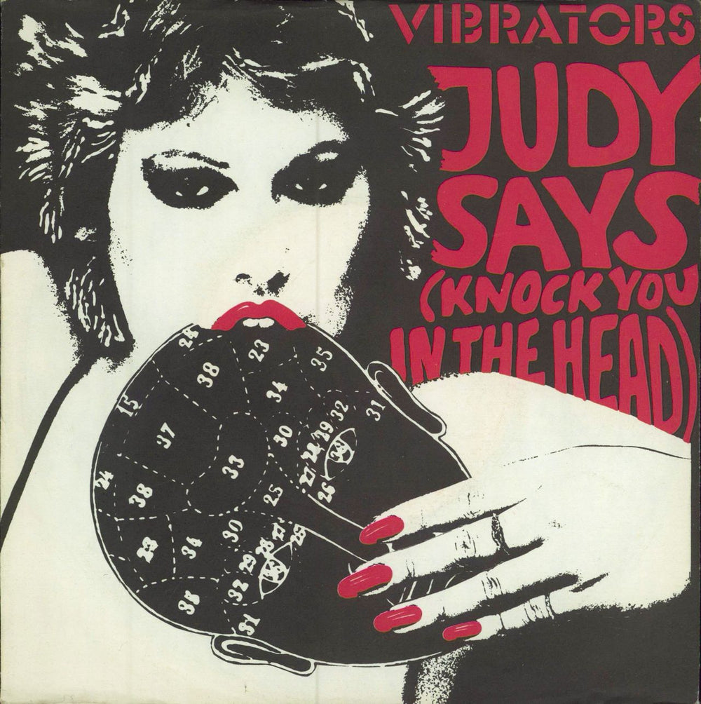 The Vibrators Judy Says (Knock You In The Head) UK 7" vinyl single (7 inch record / 45) EPC6393