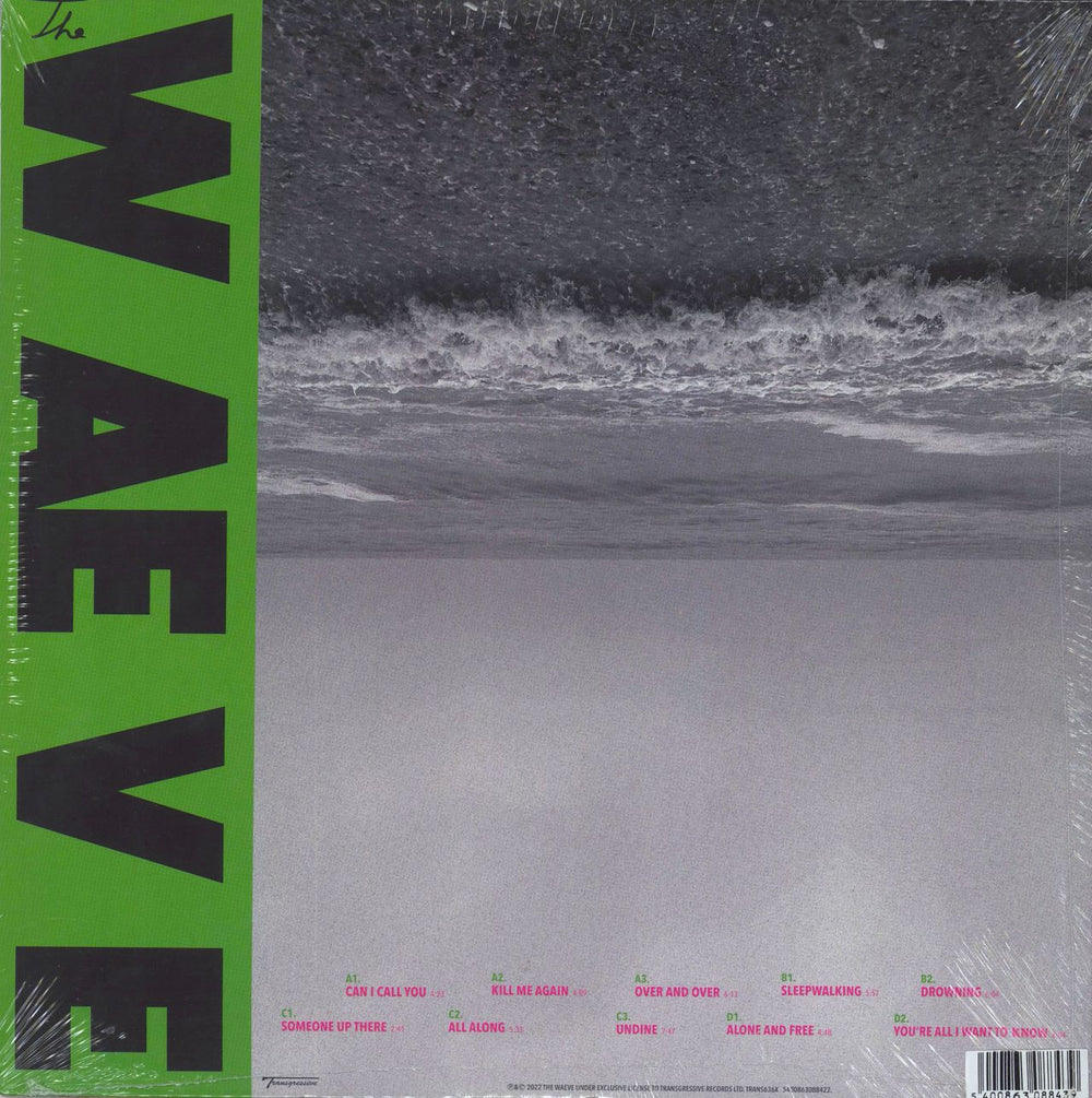 The Waeve The Waeve - Green Vinyl - Sealed UK 2-LP vinyl record set (Double LP Album) 5400863088439