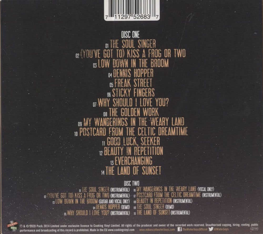 The Waterboys Good Luck, Seeker: Deluxe Edition UK 2 CD album set (Double CD) 711297526837