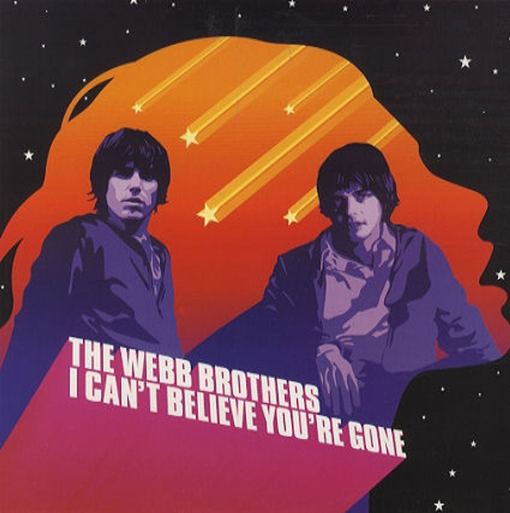 The Webb Brothers I Can't Believe You're Gone UK 10" vinyl single (10 inch record) WEA320TE