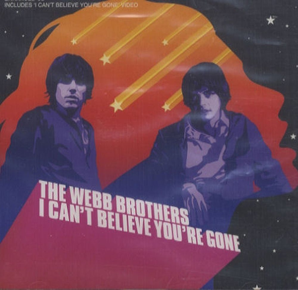 The Webb Brothers I Can't Believe You're Gone UK 2-CD single set (Double CD single) WEA320CD1/2