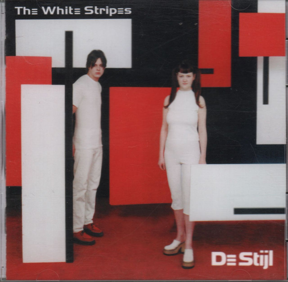 The White Stripes De Stijl US CD album (CDLP) SFTRI609